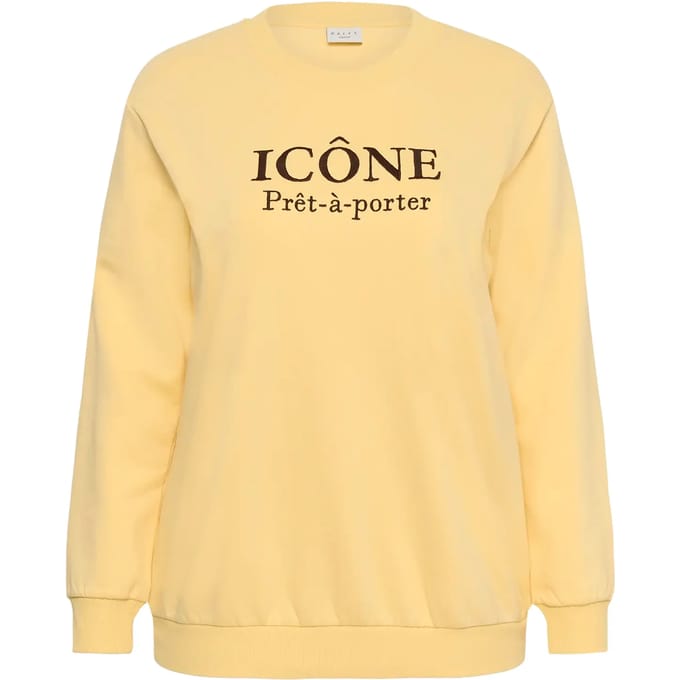 Dames sweatshirt KAFFE Curve Roselda