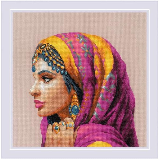 Riolis borduurpakket middle east women 2248 telpatroon