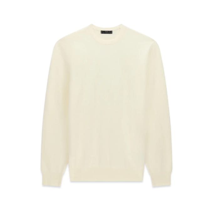 Gebreide pullover van viscosemix model 'NESTOR'