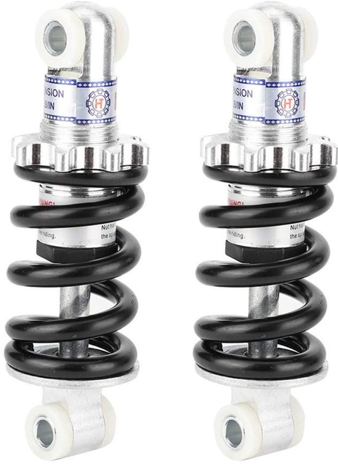 Allecto - Motorfiets-schokdempers - Universeel - 125 mm - Metaal