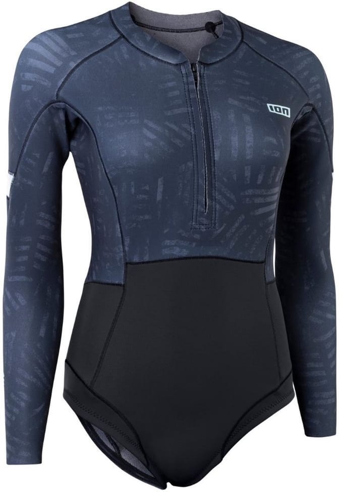 Ion Amaze Hot Shorty 1.5 Ls Front Zip Wetsuit zwart