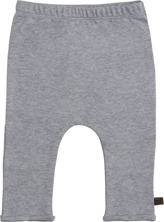 Baby's Only Broekje Melange - Grijs - 62 - 100% ecologisch katoen - GOTS