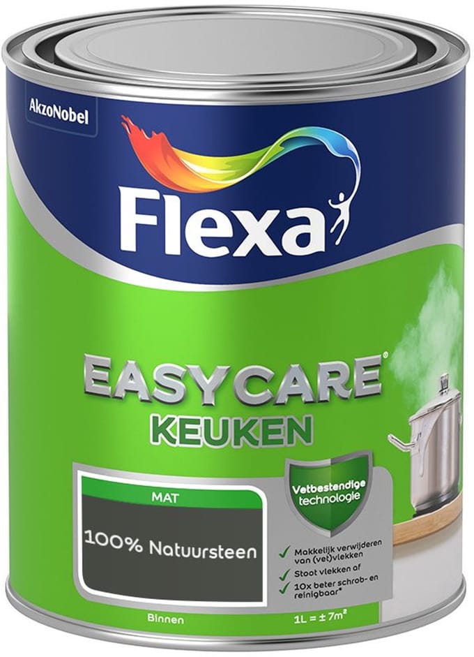 Flexa - Easycare Keuken - 100% Natuursteen - Mengverf - 1 L