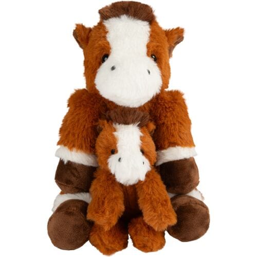 LUPILU Knuffel met baby (Paard)
