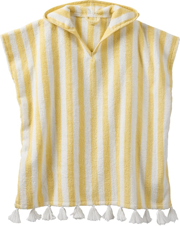 Vertbaudet Gestreepte badponcho voor kinderen