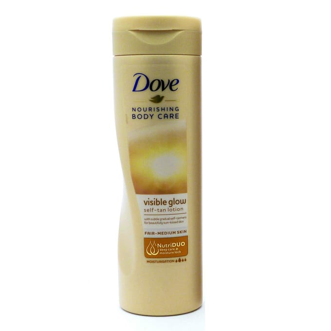 Dove Visible Glow Self-Tan Lotion Fair Medium Skin 250 ml