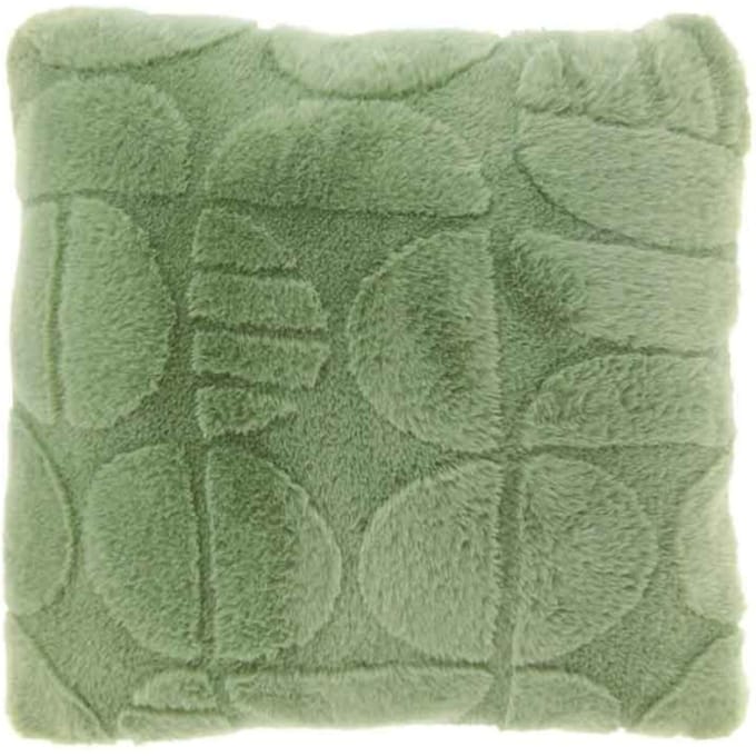 Unique Living - Kussenhoes Milan Tea Green -45x45cm