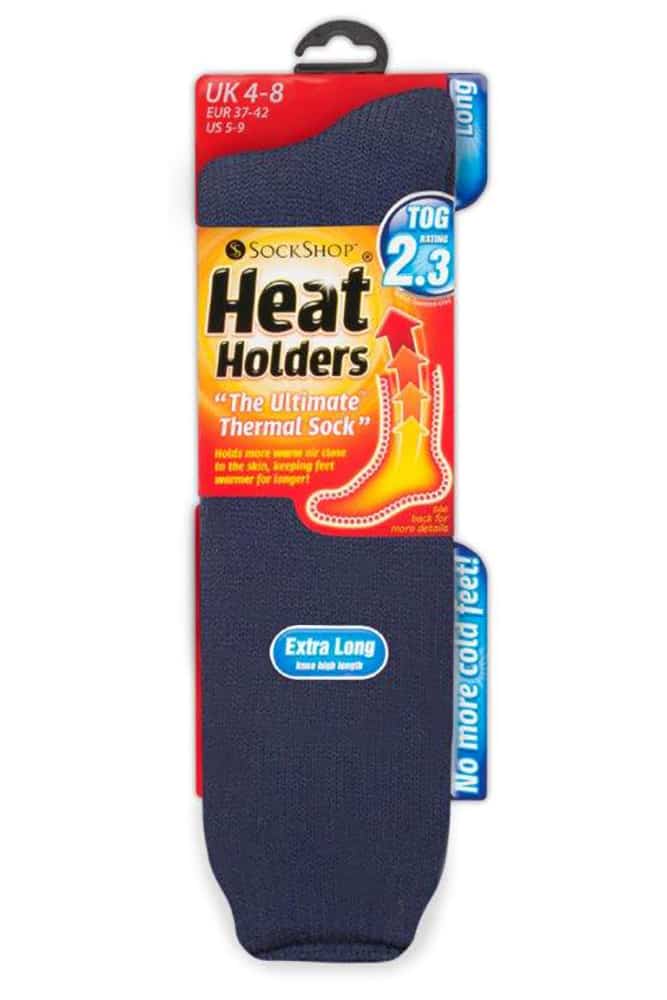Heat Holders Dames Extra Lange Thermosokken 4-8 - Indigo