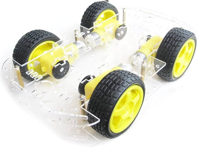 Robot Car Chassis Arduino 4wd