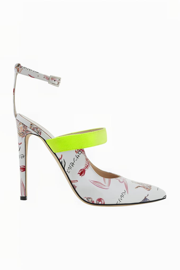 Marcell von Berlin Women's Slingbacks Sketch Print. Größe: 36 | Pumps Outlet | Damen