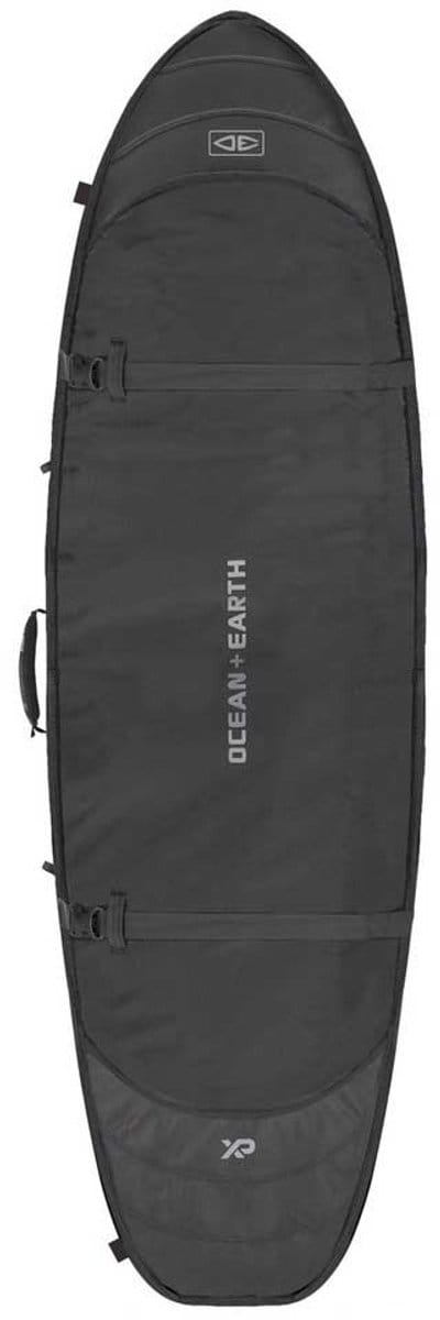 Ocean & Earth Double Coffin Hypa Fish Shortboard 6´8´´ Surfboardhoes Zwart