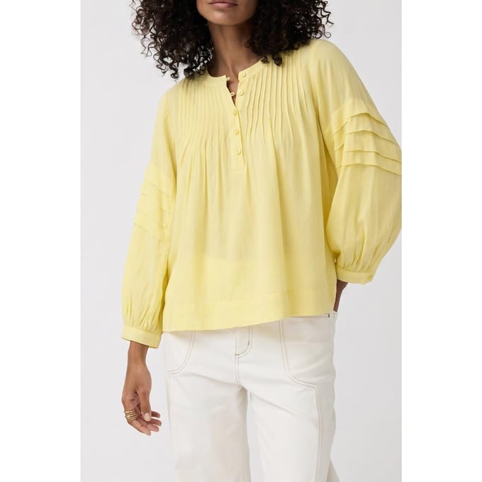 Alchemist Top Freya Butter Yellow Größe: 36 | Longsleeves Outlet | Damen | Gelb