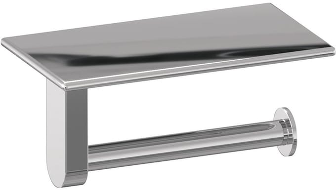 Brauer Toiletrolhouder Met Planchet - Chroom