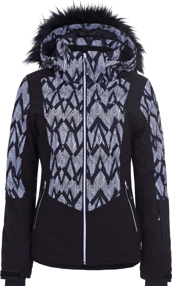 Icepeak Floris - Skijas - Dames - Zwart/Wit - Maat 38