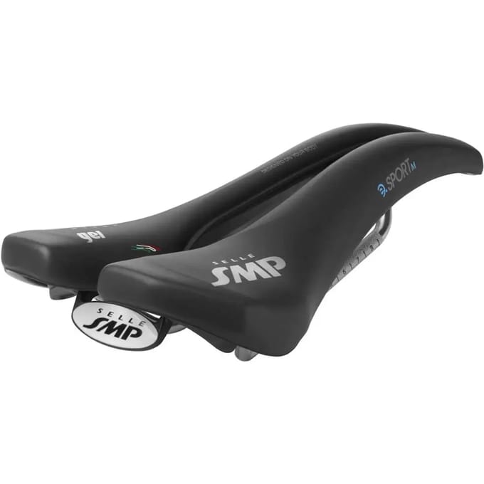 Selle SMP Zadel E-sport medium gel zwart