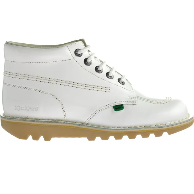 Kickers Kick Hi Core Dames Wit Laarzen