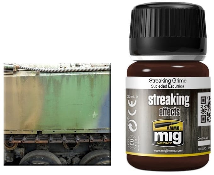 AMMO by Mig Jimenez Modelbouwdecoratie - MIG 1203 Streaking Grime Effecten potje