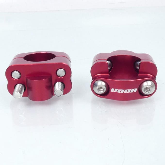 Pontet de guidon Voca pour moto +15 Ø22/28 Neuf
