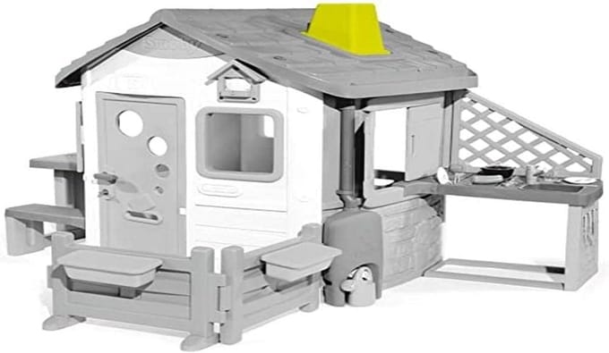 Schoorsteen voor Smoby Speelhuis - Weatherbestendig - Groen