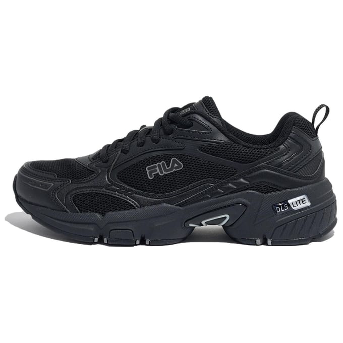 FILA Memory Decimus V3 Cuir Synthétique Confortable Polyvalent Chaussures Décontractées Baskets Unisexes Noir FS261RU03X080001 43 black