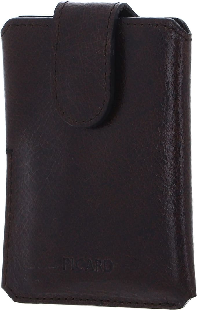 PICARD Kaarthoes Buddy 1 Card Case Coffee Donkerbruin