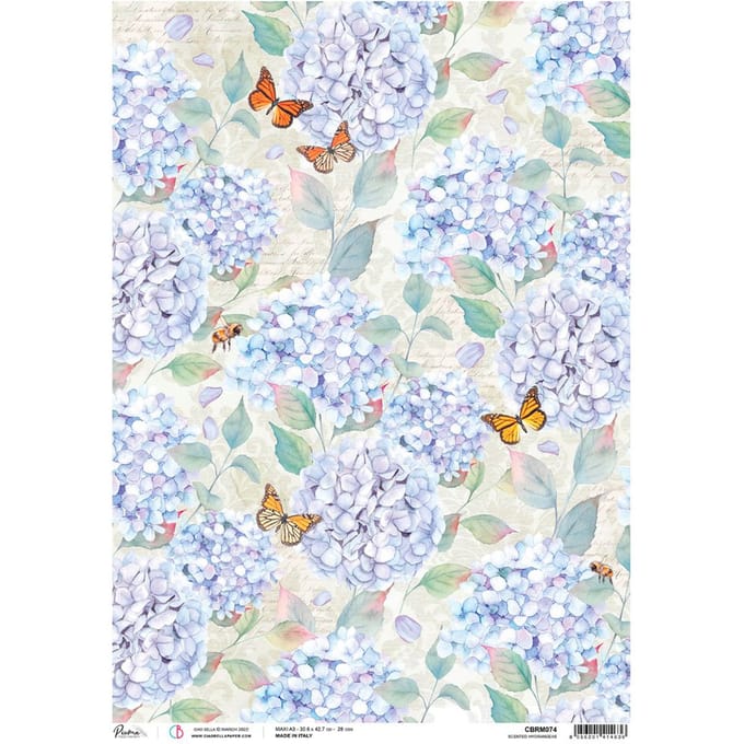 Motief strozijde "Hydrangea Geur"