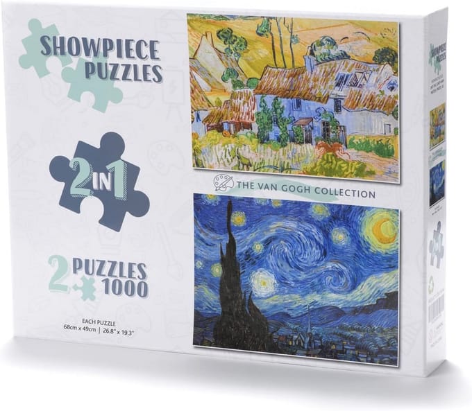 2 x 1000 stukjes puzzelcollectie
