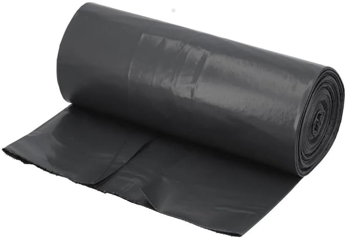 Vorel Bouwafvalzakken - 240L - 10 stuks - LDPE - Zwart