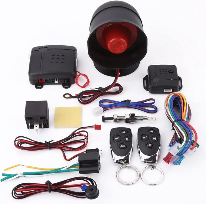 Universeel Autosysteem met Alarminstallatie en Keyless Entry