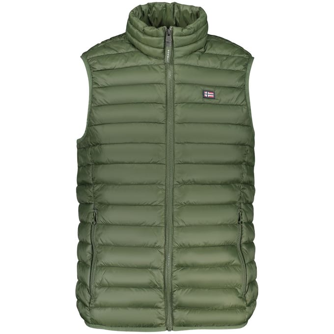 Noorwegen 1963 Groene Polyester Heren Vest