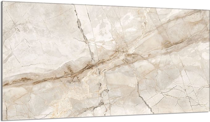 TMK ArtDeko - Snijplank - 90x52 cm - Marmeren Design - Gehard Glas