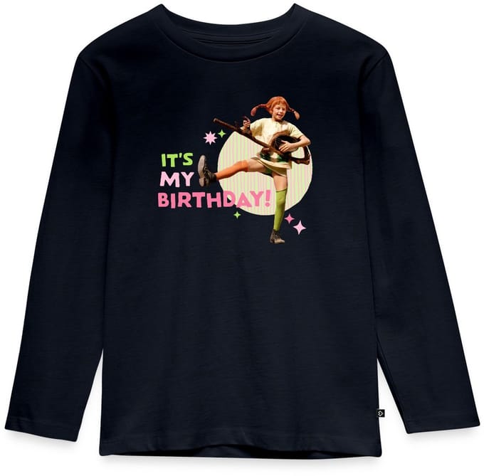 Pippi Langkous It's My Birthday Premium T-Shirt Kinderen