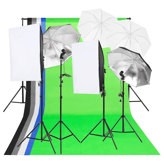 vidaXL - Fotostudioverlichtingsset
