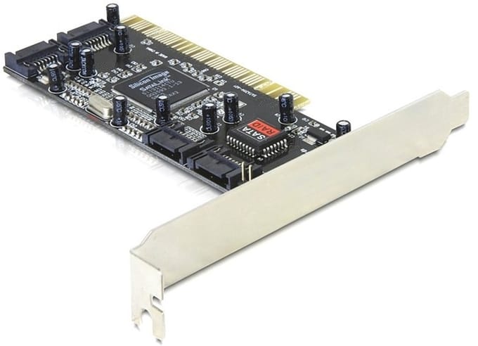 Delock PCI Card > 4 x internal SATA with RAID