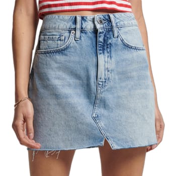 Superdry - Vintage denim minirok - Dames - Rokken