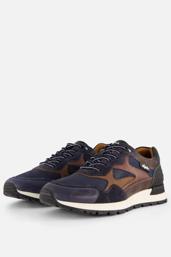 Australian Tiago Sneakers blauw Leer - Maat 41