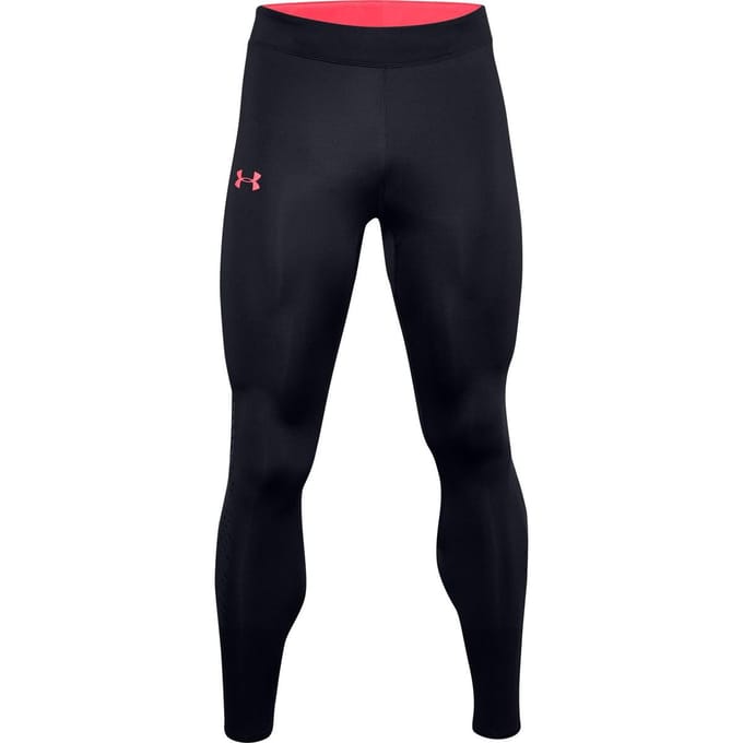 Under Armour - Maat S - M Qualifier Speedpocket Perforated Ti Heren Hardloopbroek Black