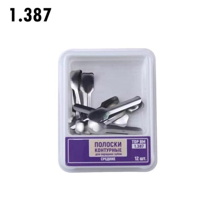 Tandheelkundige Proximale Anterior Strips Dubbele Matrices Groot Klein Voor Anterior Restauratie Matrix Systemen gray