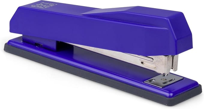 Compacte Nietmachine voor 25 Vel | Geschikt voor 26/6 en 24/6 Nietjes | Violet