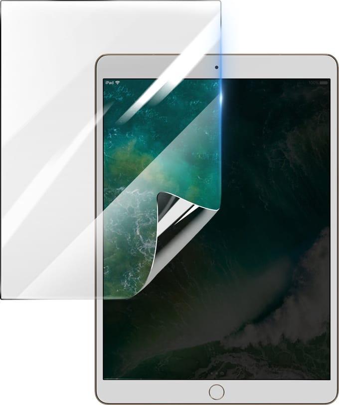 3mk, Geschikt voor iPad Pro 10.5, Schokbestendige Hydrogel Screenprotector, Transparant