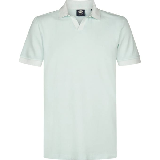 Petrol Industries Heren polo m-1060-pol910 6181 cool mint