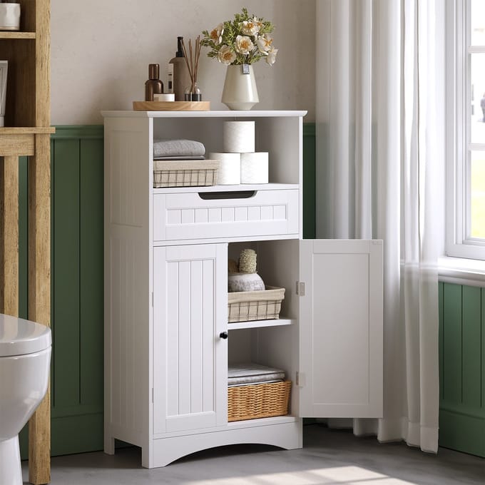 Bealife AP11 Opslagkast - Waterdichte Ladekast - 60 x 30 x 108 cm - Wit