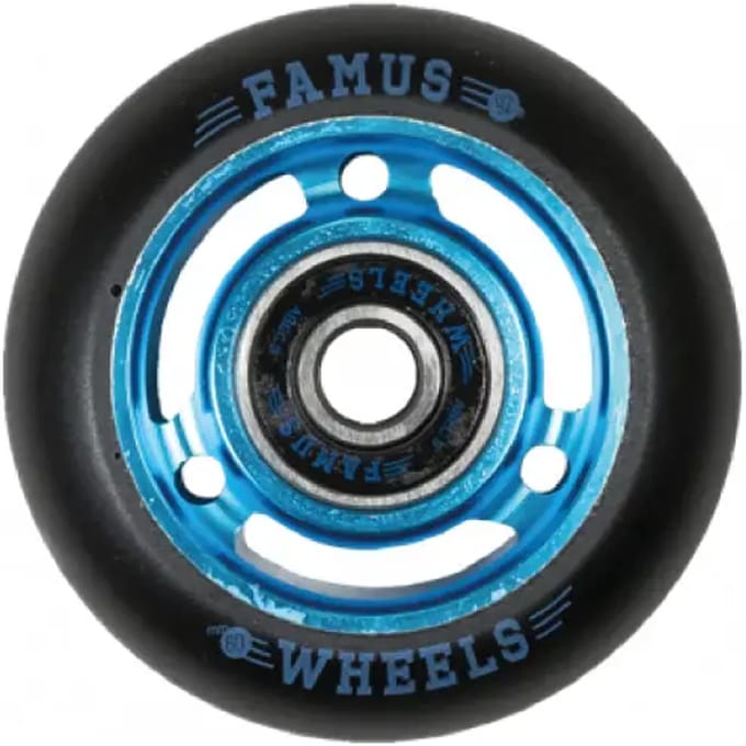 Set van 4 rollerwielen Famus Wheels 92A