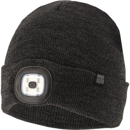 Led Muts Heren - Muts Dames - Beanie - One Size - Antraciet - Unisex
