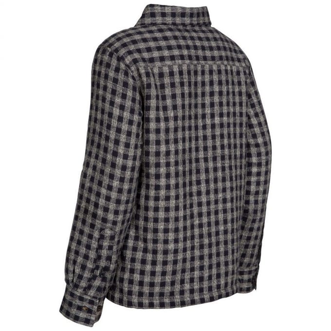 Trespass Kinderen/Kinderen Gemiddelde Lange Mouwen Gingham Shirt (Marine Gingham)