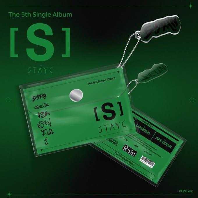 STAYC - 5e Single [S] (PLVE Ver.) 1pcs black