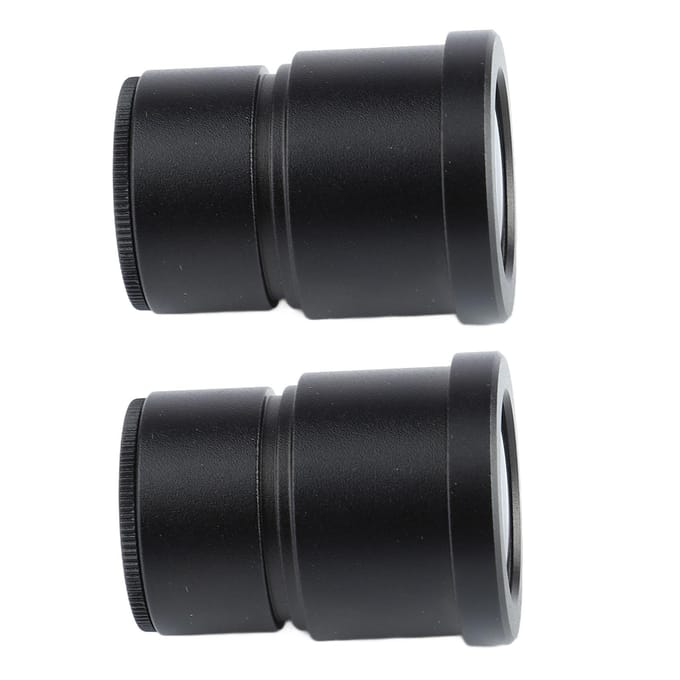 Paire d'oculaires de microscope WF10X, oculaire grand angle pour microscope stéréo