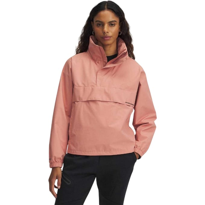 Under Armour Dames Storm Effen Anorak (Roze)