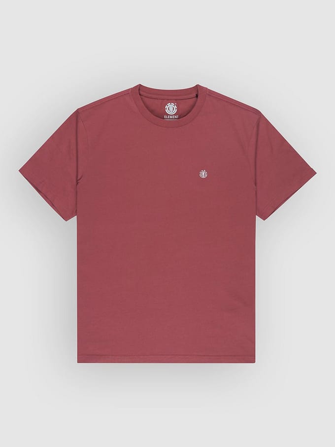 Element Icon Embroidery T-Shirt rood