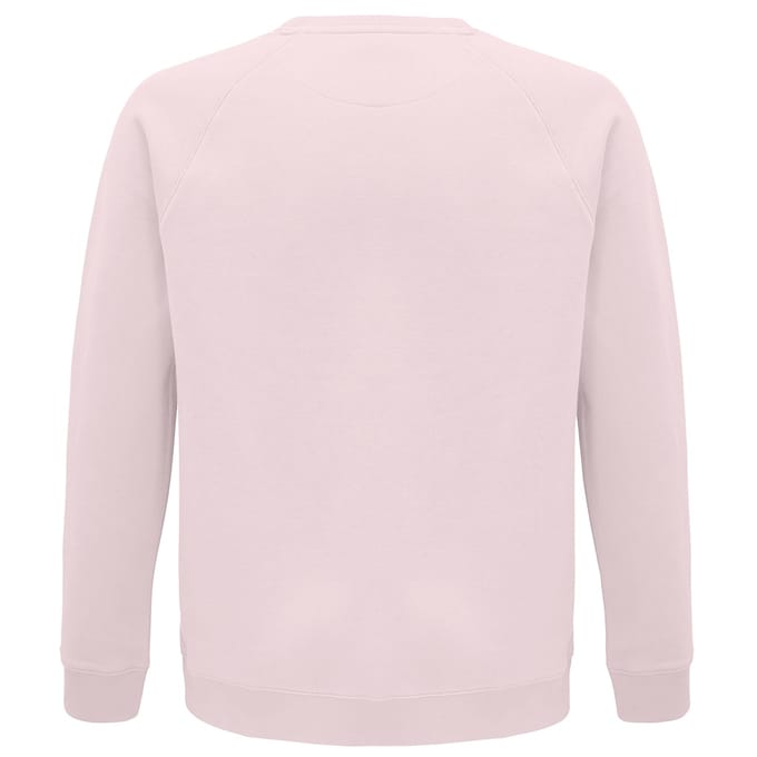 SOLS Unisex Adult Space Organic Raglan Sweatshirt (Lichtroze)